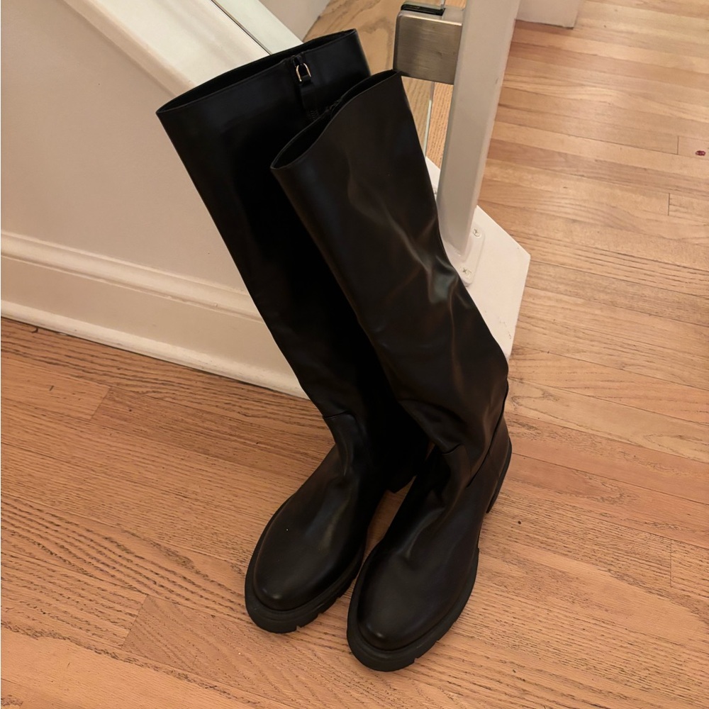 Stuart Weitzman Black Over the Knee Boots